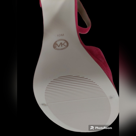 Michael Kors New Red Paloma Platform Heel Size 10 HOST PICK! - Picture 4 of 6